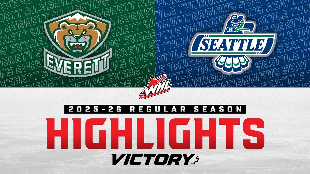 Everett Silvertips at Seattle Thunderbirds 12/27 | WHL Highlights 2025-26