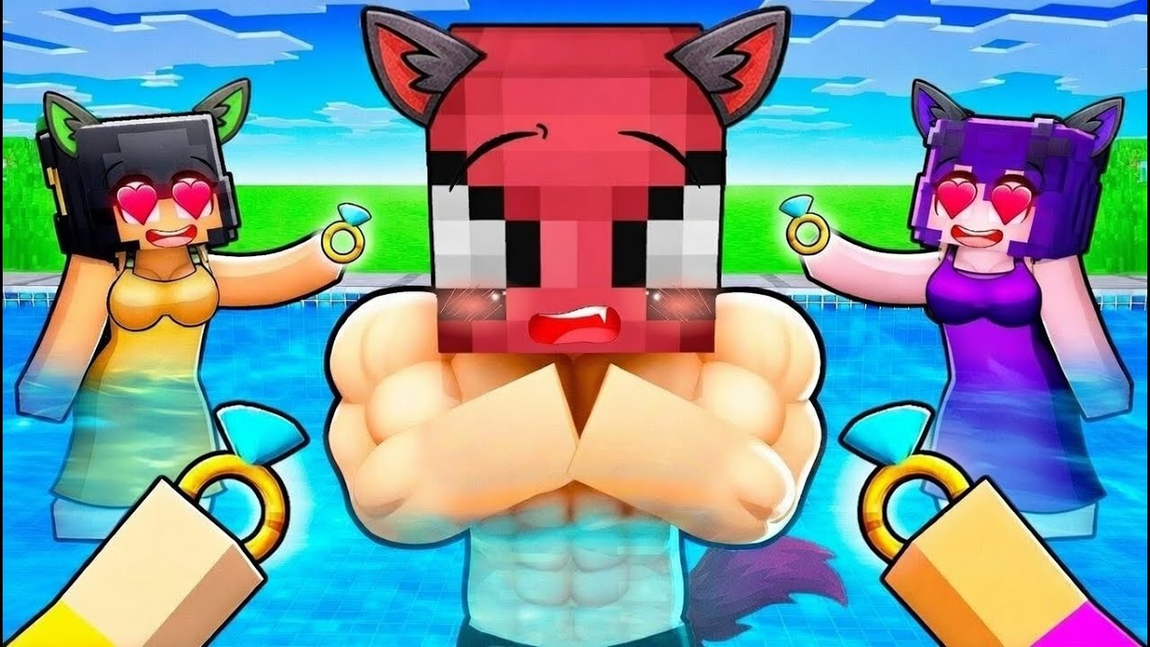 DENİZ KURTLARI HEPSİ BANA AŞIK🌟- KURT ADAM OKUL Minecraft