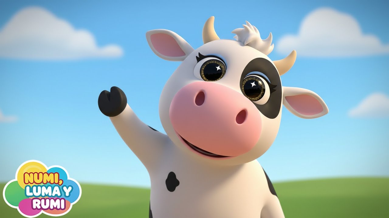 Nina la Vaca 🐄 | Canción Infantil | ¡Muu Muu! | Canciones para Niños