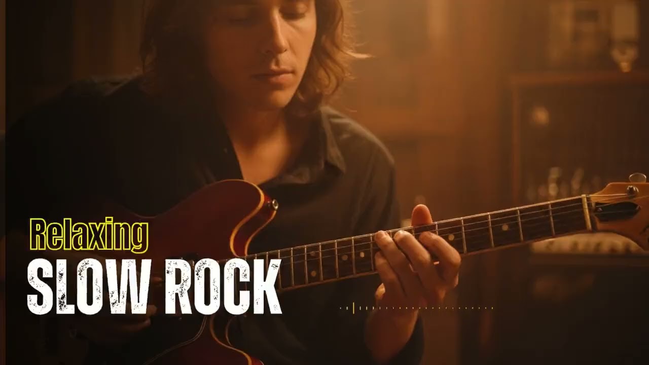 Soothing Slow Rock Music | Warm Guitar Strumming for a Peaceful Mind