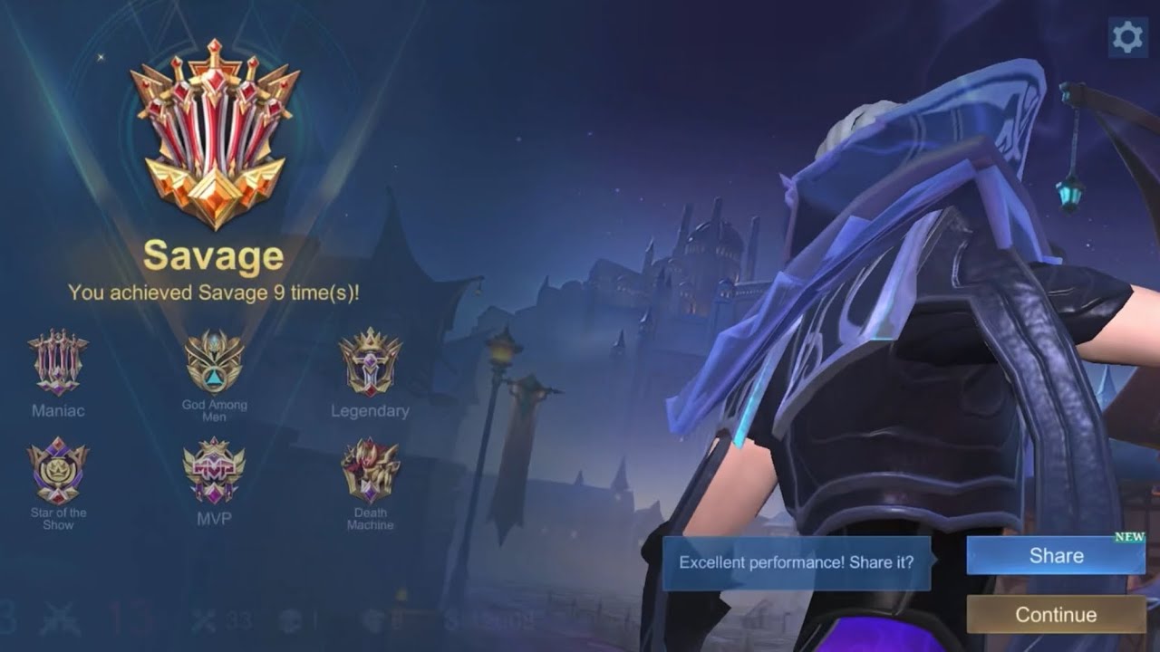 SAVAGE🔥+33 Kills🔥With 18.2 Points🔥 With Aamon in MLBB❤️