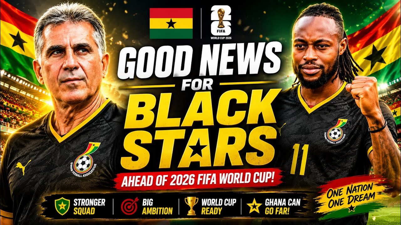 BOOM 💥!!! GOOD NEWS FOR GHANA BLACK STARS 🇬🇭 AHEAD OF 2026 FIFA WORLD CUP 🇺🇸 🇨🇦&hellip;