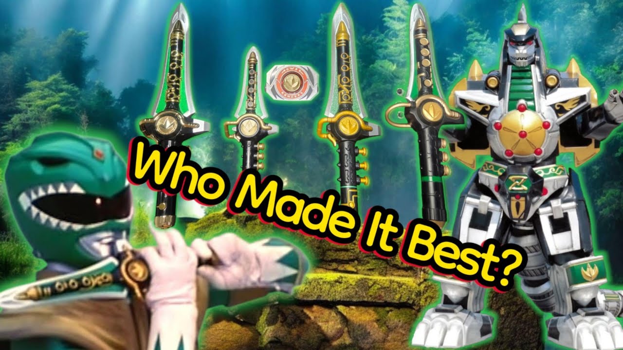 Power Rangers Dragon Dagger Battle | Legacy vs Hasbro vs Playmates Comparison