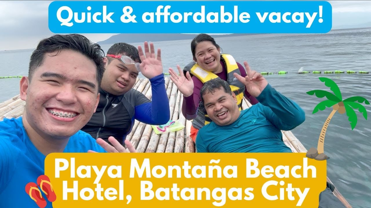 Affordable quick escape to Playa Montaña in Batangas City