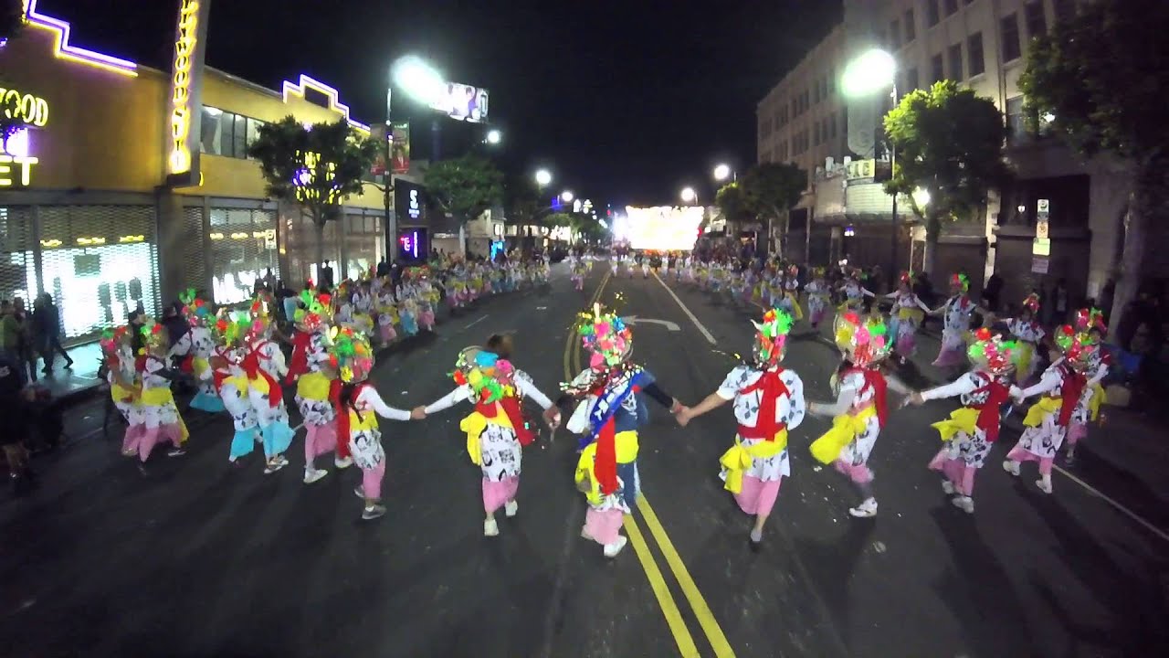 Hollywood Christmas Parade 2015 - NEBUTA RED CARPET Part3