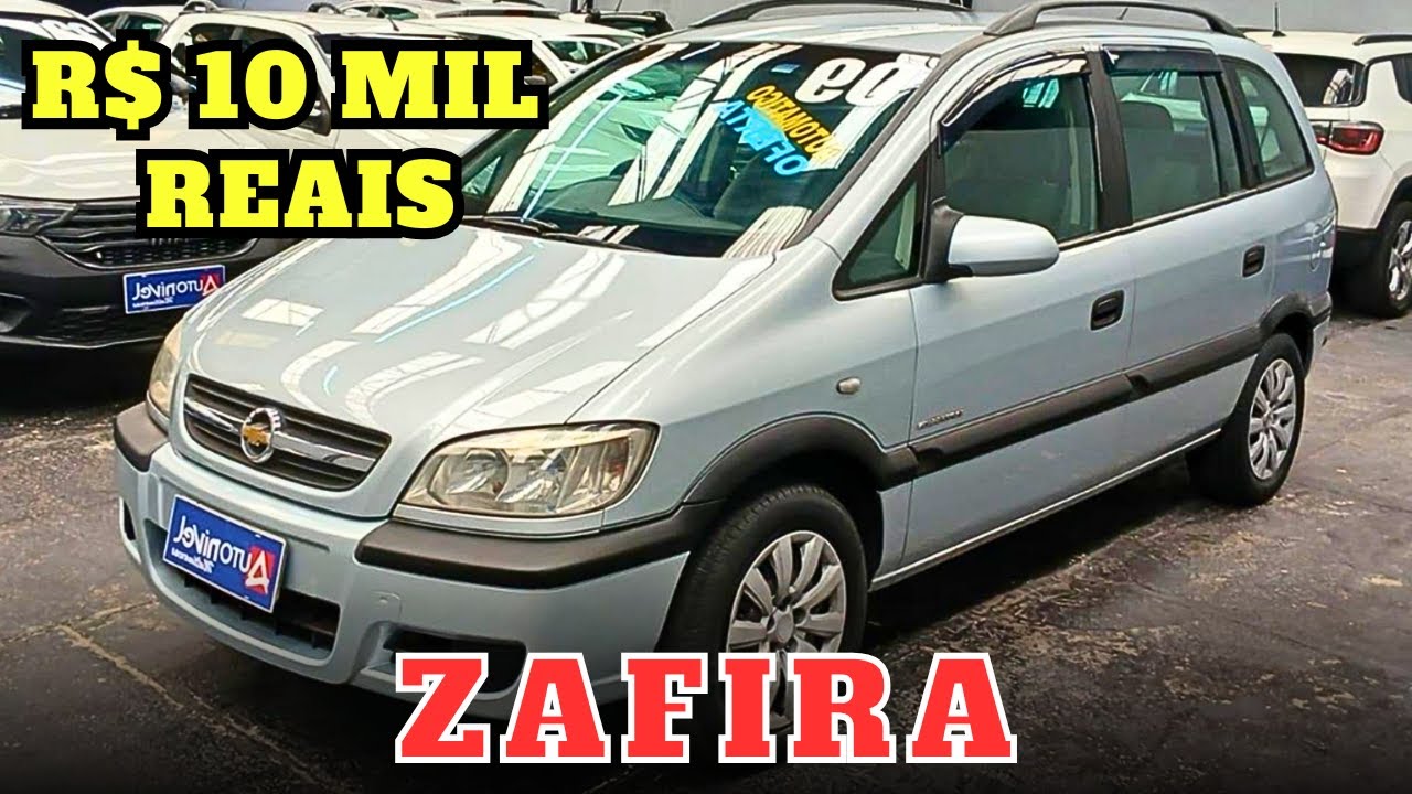 CHEVROLET ZAFIRA À VENDA POR APENAS 10 MIL REAIS