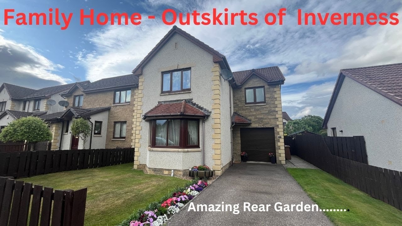 Three Bedroom House - Holm Dell- Inverness £300K