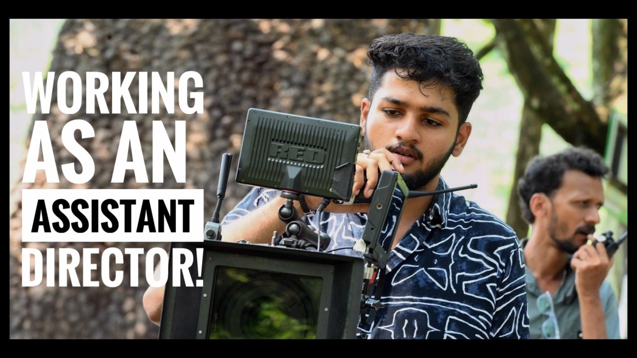 BEHIND THE CAMERA | ON SET AS AN ASSISTANT DIRECTOR!