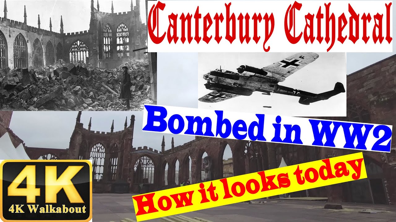 Coventry Cathedral - How it looks like now - Decades after its WW2 bombing