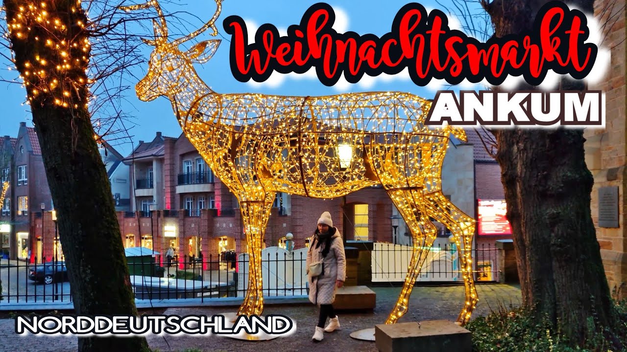 WEIHNACHTSMARKT ANKUM/NORDDEUTSCHLAND/4K #weihnachtsmarkt #ankum #norddeutschland