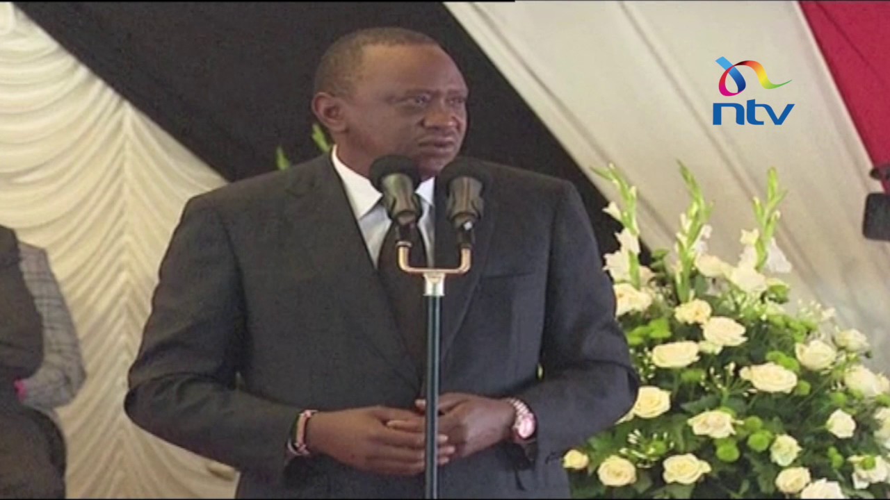 President Kenyatta's speech at Governor Gachagua's burial