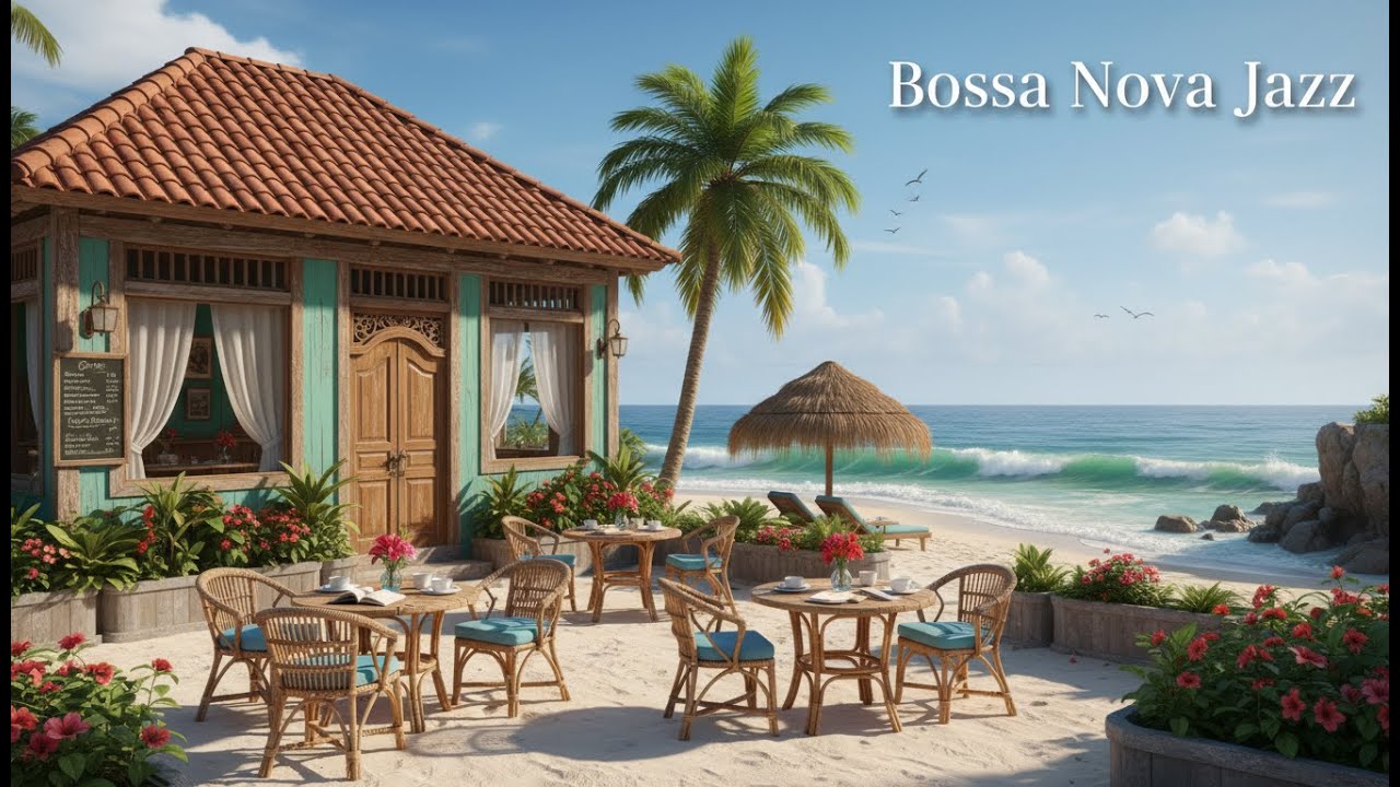 Night Ocean Lounge 🌙 Smooth Jazz & Bossa Nova Chillout