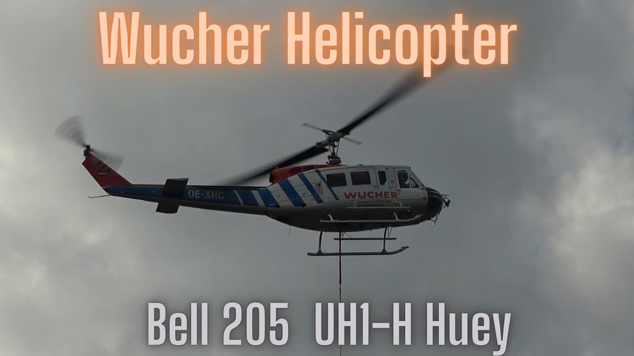 Bell 205 UH1-H OE-XHC von Wucher Helicopter