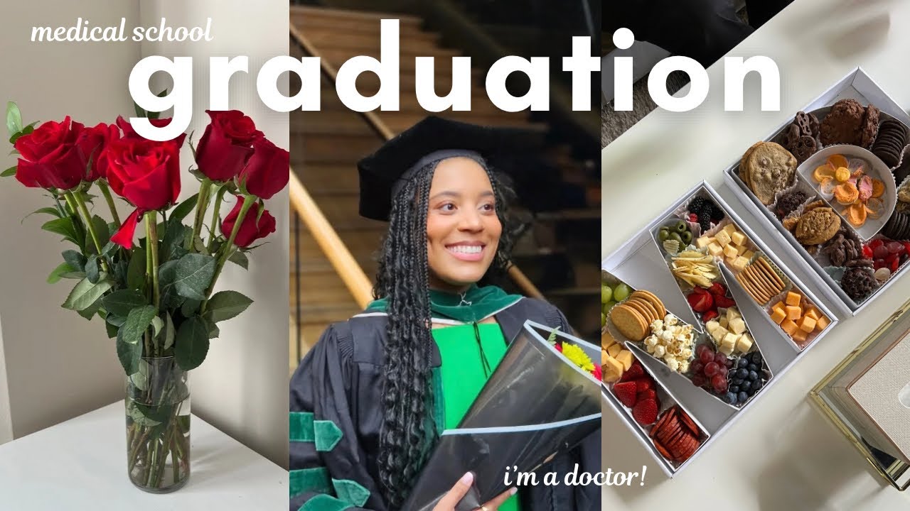 I'M A DOCTOR!!! | GRADUATING MEDICAL SCHOOL, CEREMONY GRWM, LOOKING BACK ON THE JOURNEY