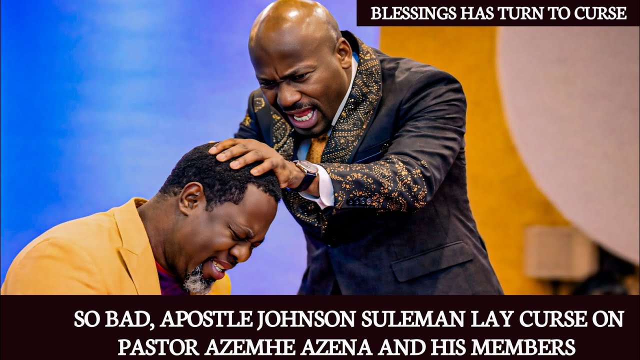 Apostle Johnson Suleman Lay Curse On Pastor Azemhe Azena || So Painful || Must Watch. 