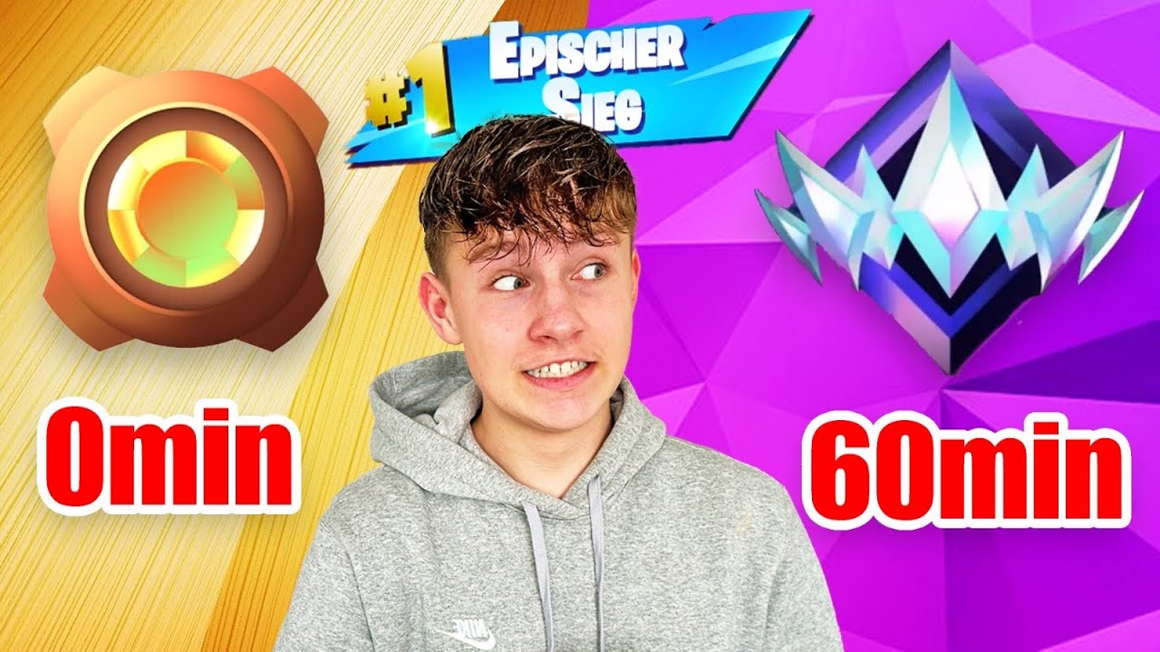 WIE HOCH SCHAFFE ICH ES IN 1 STUNDE?  l OG Fortnite