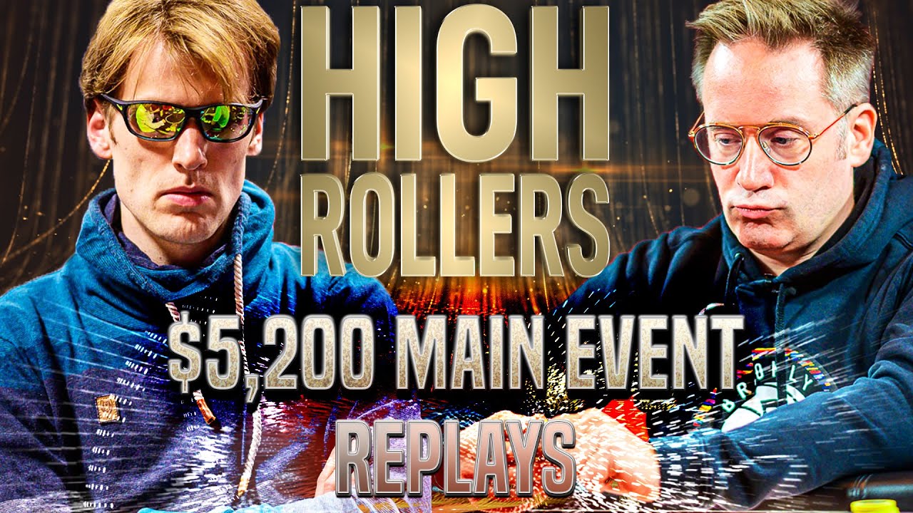 HIGH ROLLERS 2020 ME $5,200 IgorKarkarof | SamSquid | Tomatee Final Table Poker Replays