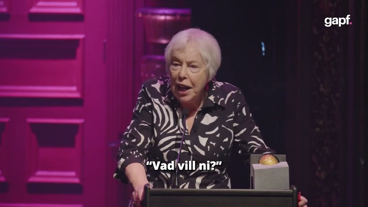 Fadimegalan 2025: Yvonne Hirdmans tal – med undertext