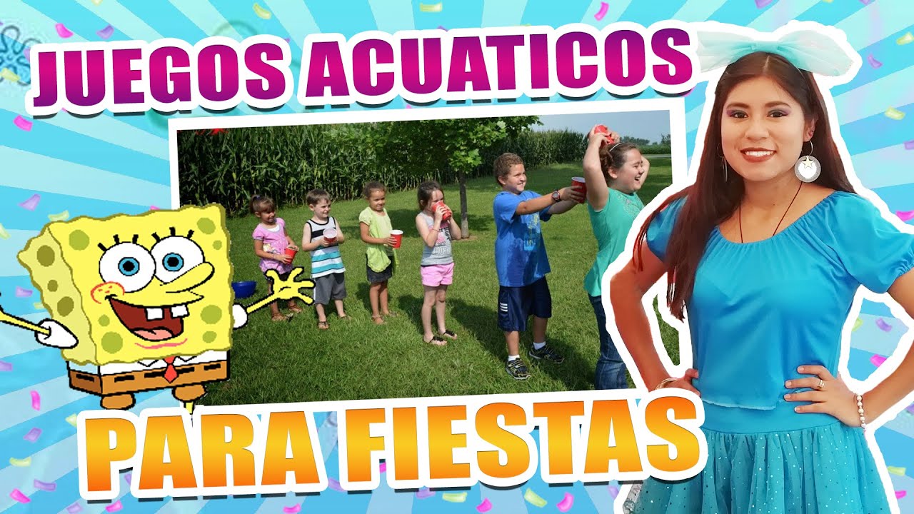 💧Los JUEGOS con AGUA para FIESTAS  mas divertidos 💧2025