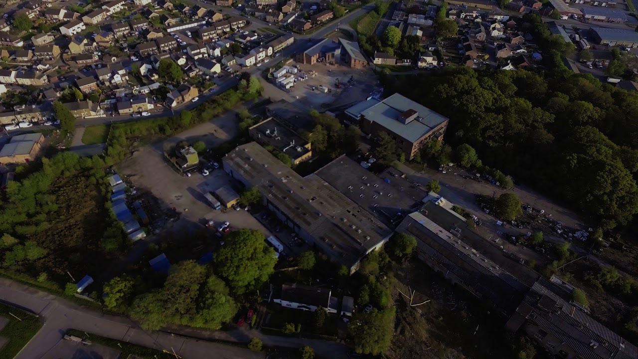 Aerial Views of Cinderford, Forest of Dean.