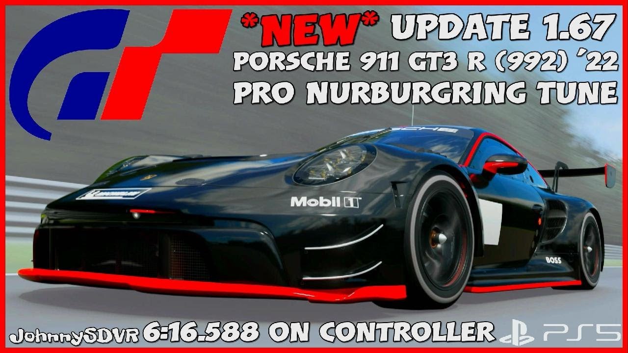 *NEW* Gran Turismo 7 - Porsche 911 GT3 R (992) '22 Pro Tune | Nurburgring Gr3 Setup GT7 update 1.67