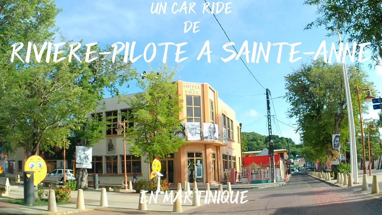 La Martinique - Un Car ride de Rivière-Pilote à Sainte-Anne