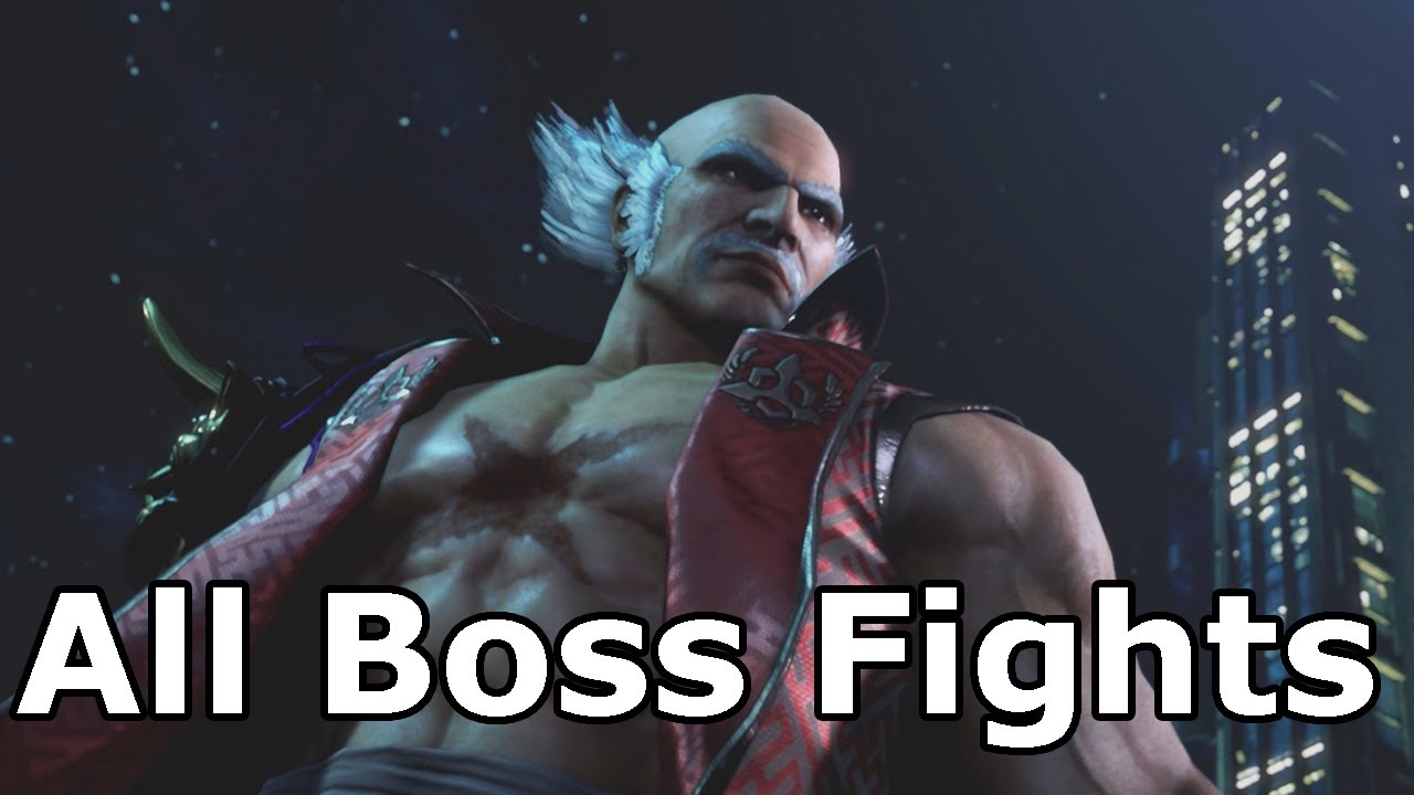 Tekken 7 - All Boss Fights / All Bosses / All Boss Battles