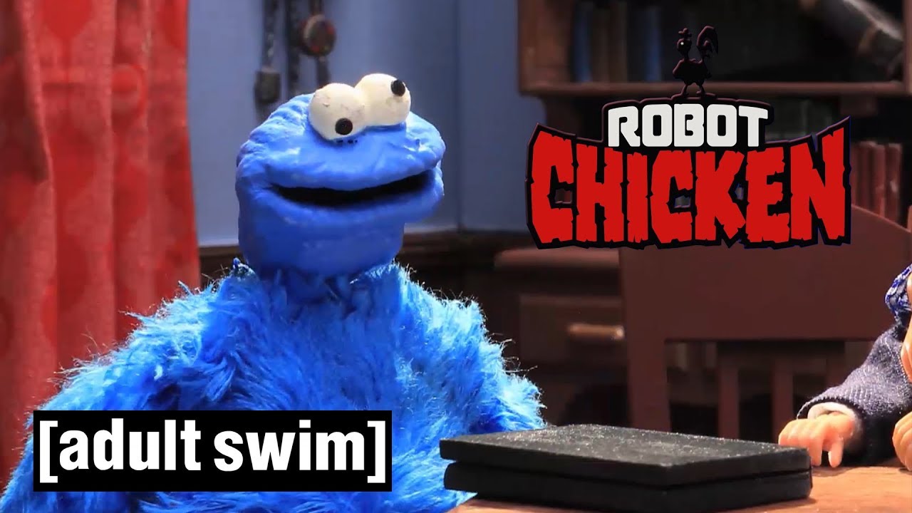 3 Sesame Street Moments | Robot Chicken | Adult Swim
