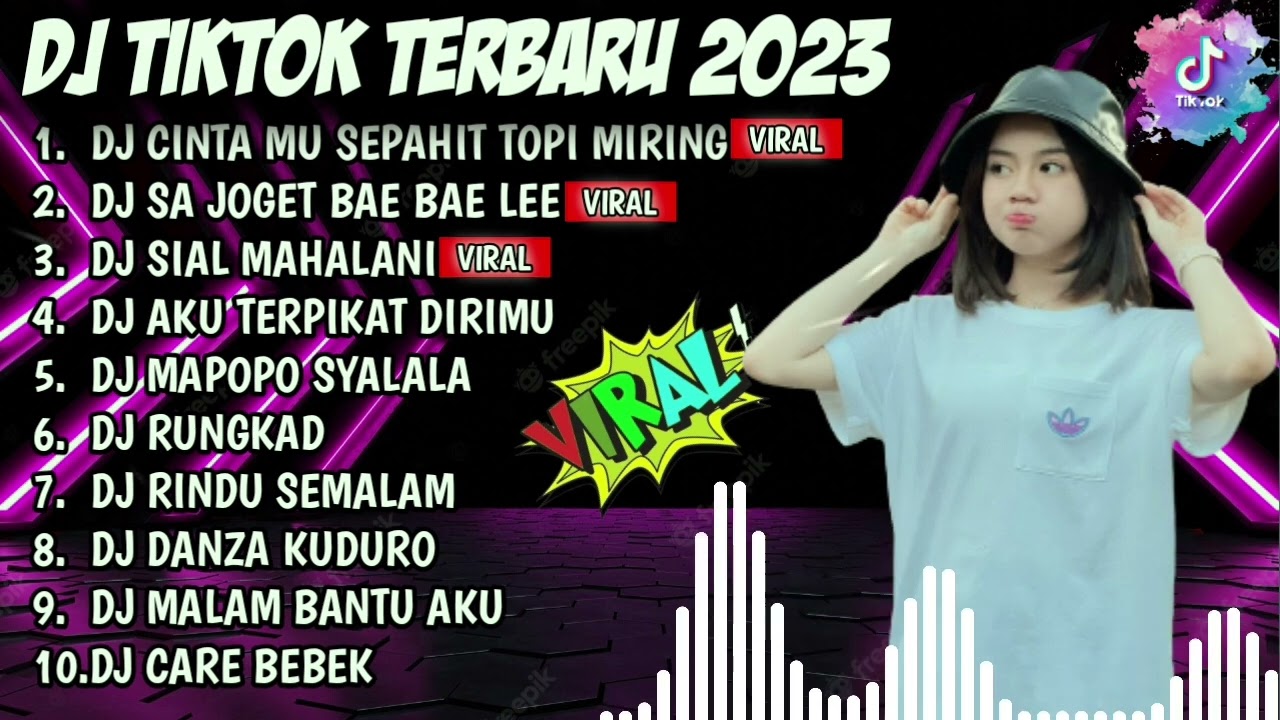 DJ TIK TOK TERBARU 2023 - DJ CINTAMU SEPAHIT TOPI MIRING - FULL ALBUM VIRAL