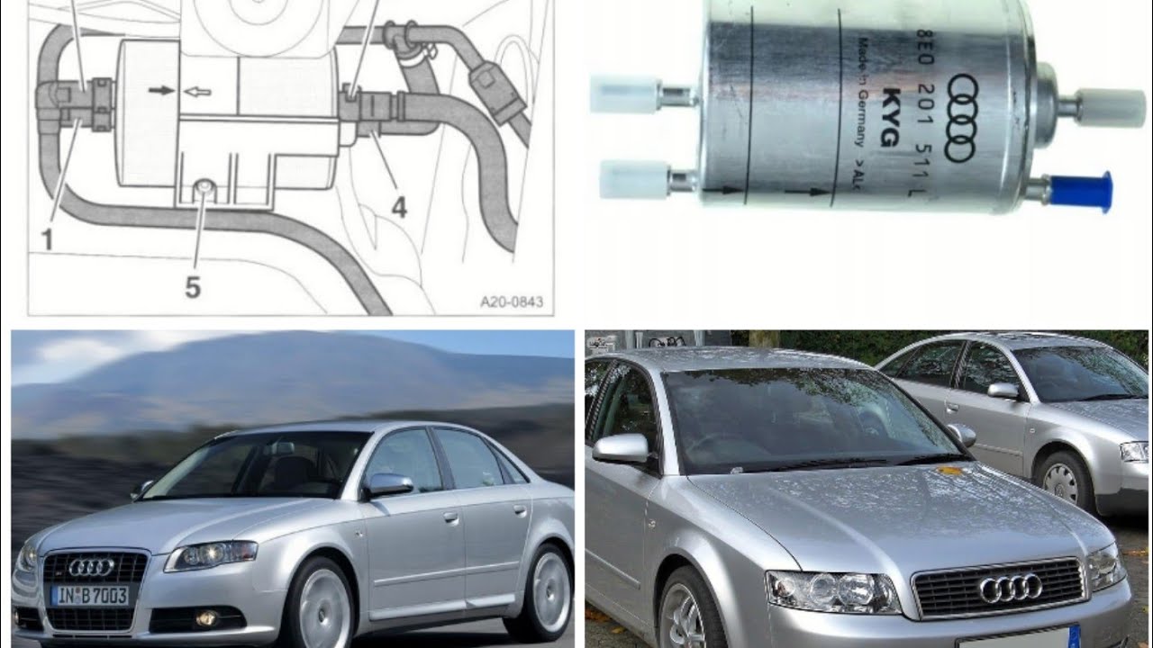 Słabe ciśnienie paliwa, uboga mieszanka paliwa Audi 1.8t filtr paliwa wadliwy regulator ciśnienia!