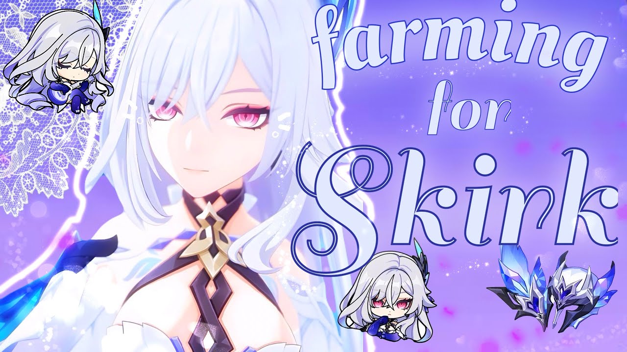 farming for Skirk ૮ ྀིᴗ͈ . ᴗ͈ ྀིა | cozy genshin gameplay