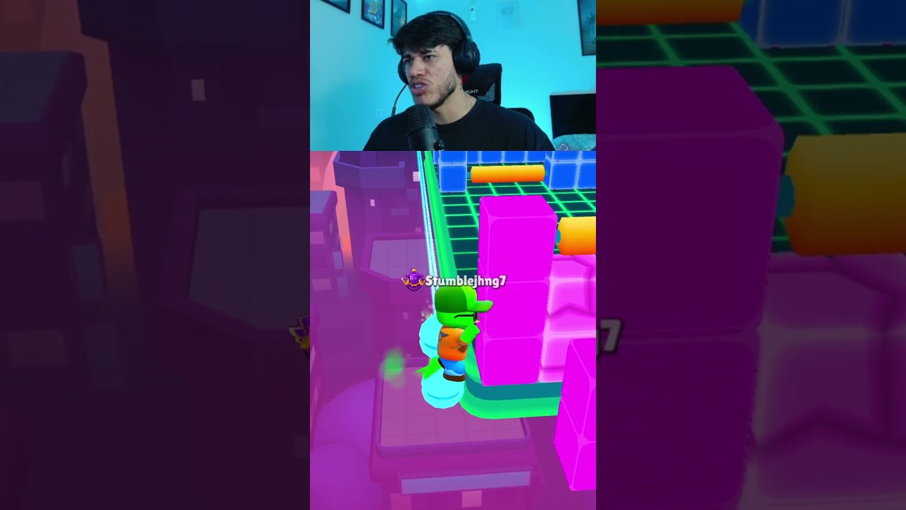 acho que eu inventei uma nova burla no novo mapa do stumble guys #stumbleguys
