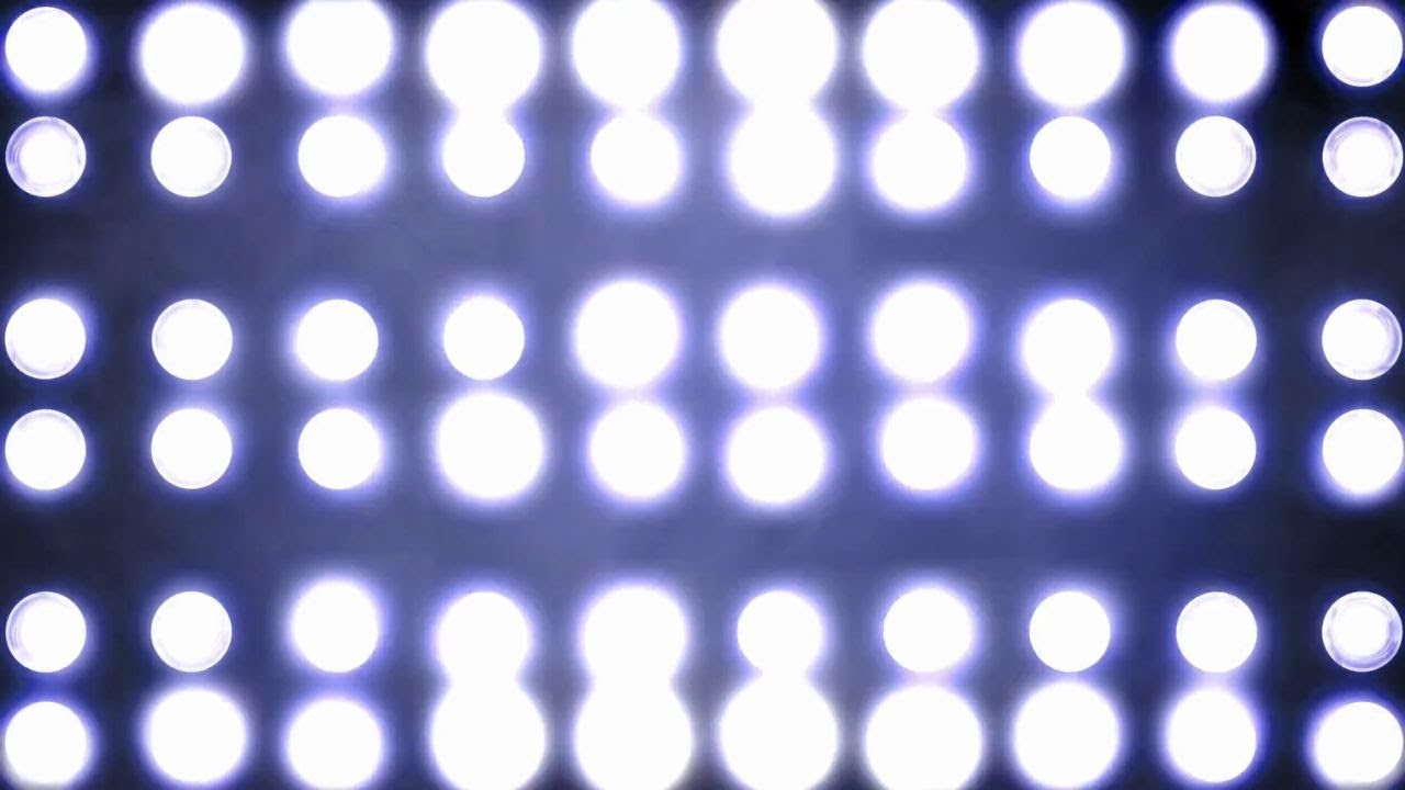 Moving White Lights Disco Bright Lamps
