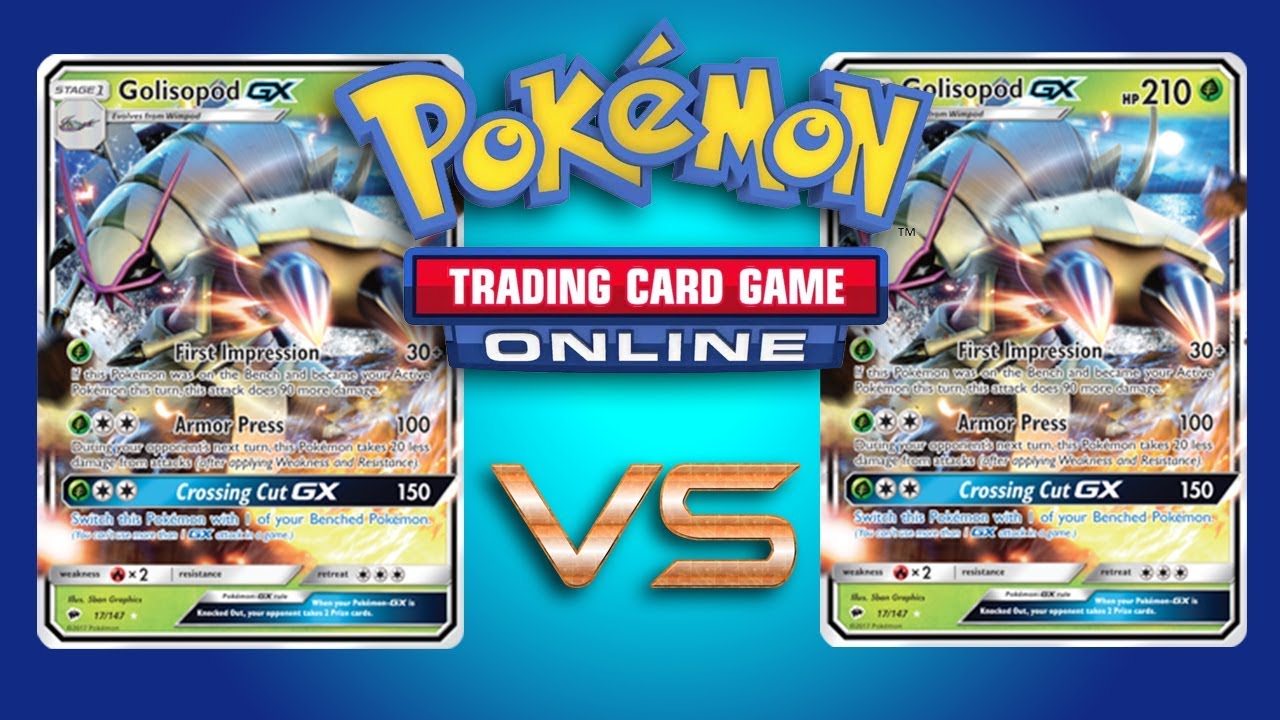 Golisopod GX / Zoroark GX vs Golisopod GX / Zoroark GX - Pokemon TCG Online Game Play