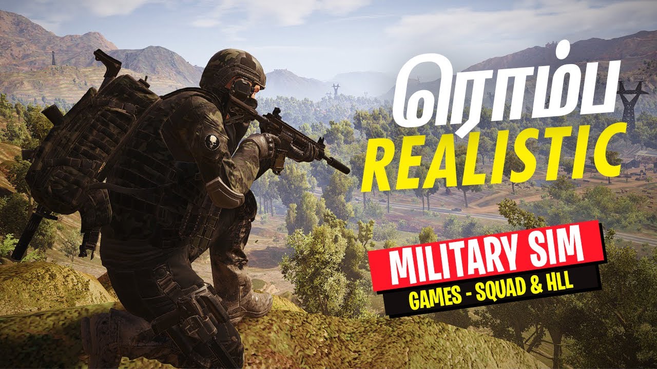 Most Realistic Military Shooter Simulation Games in Tamil