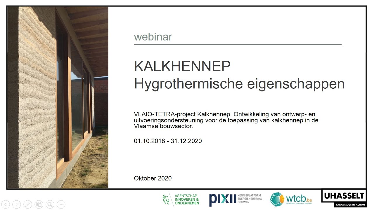 TETRA Kalkhennep VL: Webinar 2_Hygrothermische eigenschappen