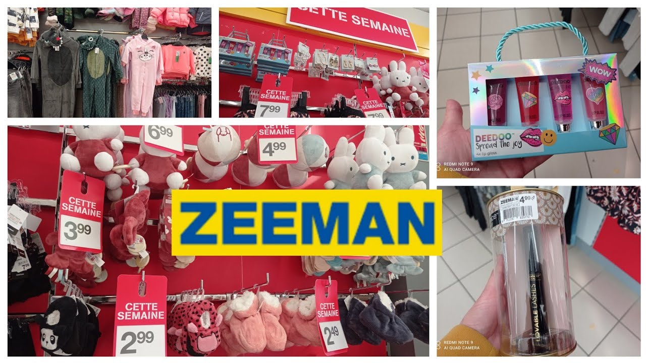 Zeeman arrivage de la semaine 22/10/2021