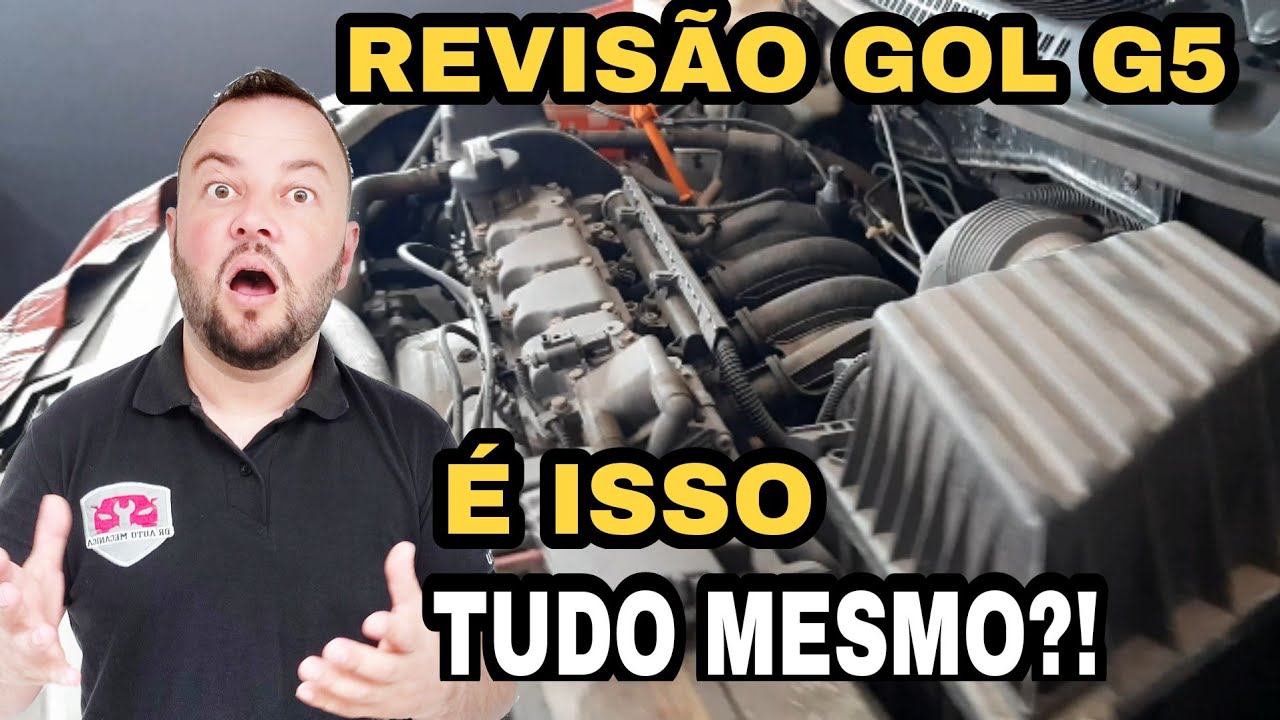 Revisão Completa do Gol G5, Esse Tinha Coisa Para Fazer - Vídeo nº 381