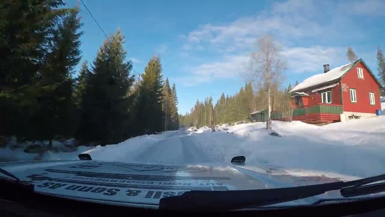 Rally Finnskog 2022. SS1