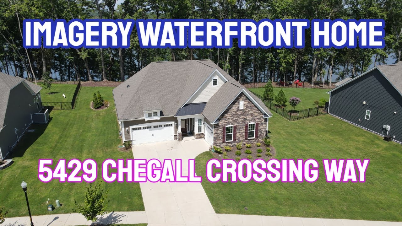 Waterfront Home for Sale in Imagery, a Premiere 55+ Community |  5429 Chegall Crossing Way | 4K