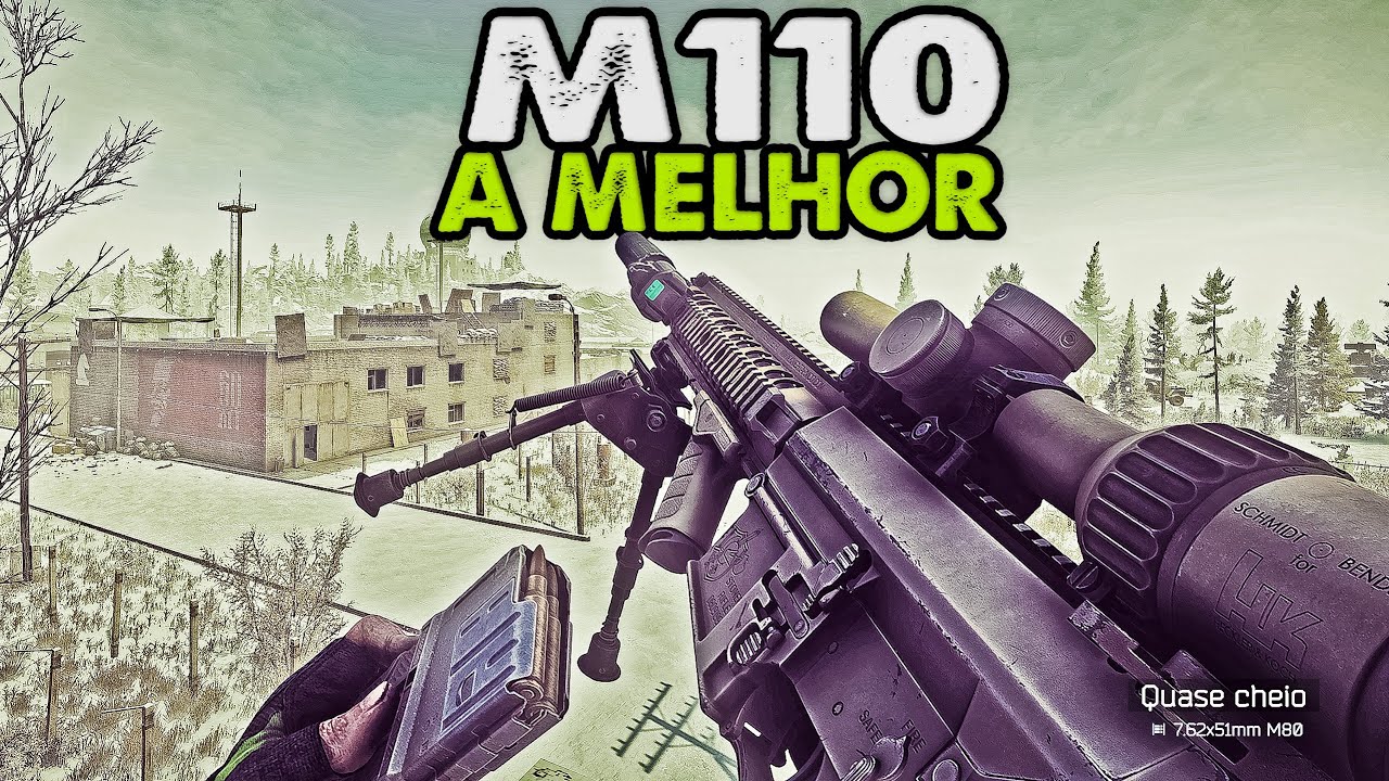 MONTEI A NOVA M110 E FIZ A LIMPA NA RESERVA (RUSHANDO MISSÃO) | ESCAPE FROM TARKOV 1.0