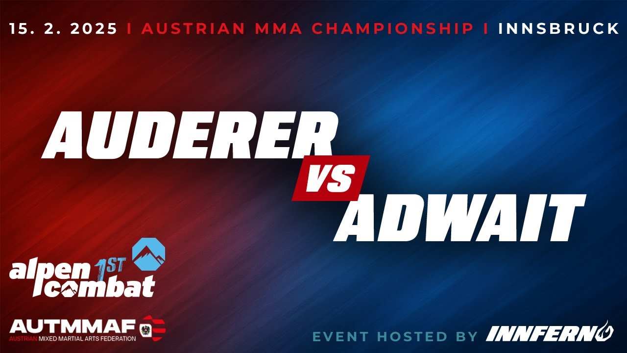 Free MMA Fight | Auderer Hannes VS Kumar Adwait | Austrian MMA Championship | Alpen Combat 1