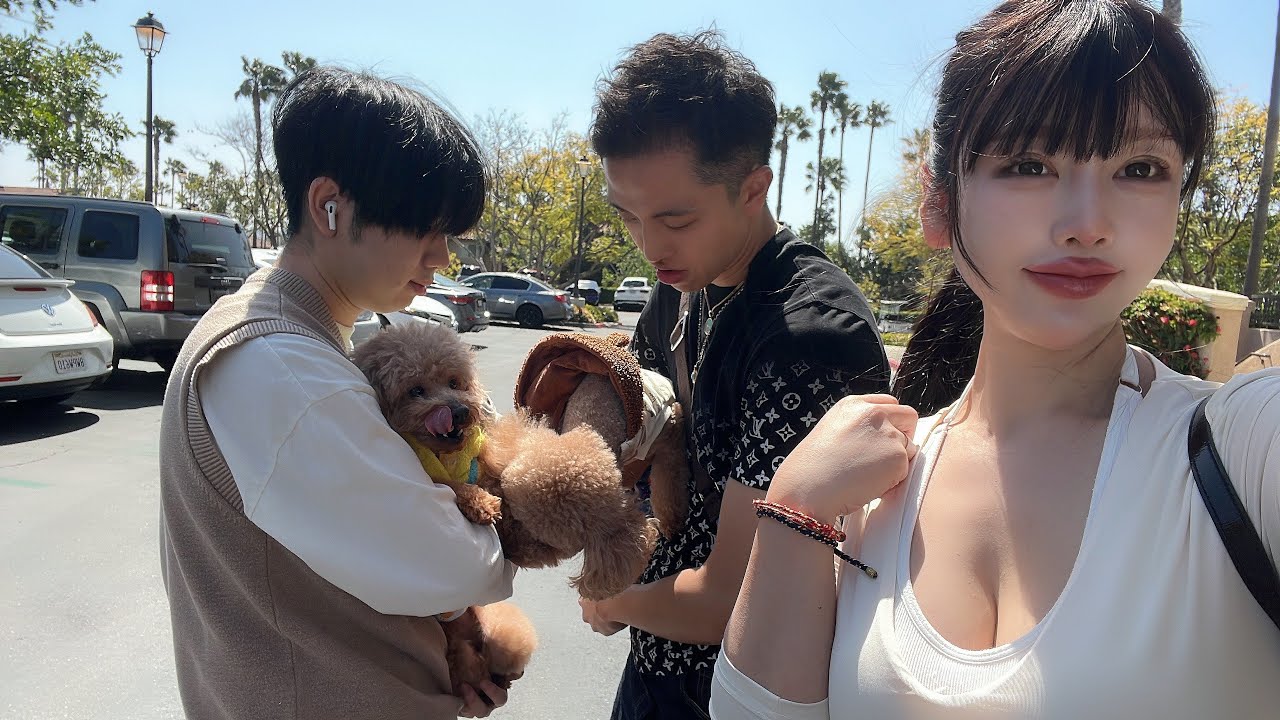 「【Vlog】サンディエゴで暮らす家族の週末🍔🐶」
