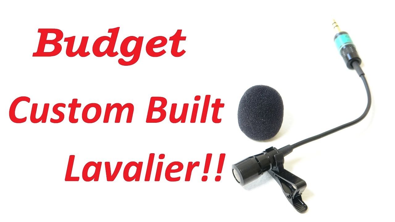 Custom Built EM182 Lavalier from MicBooster.com