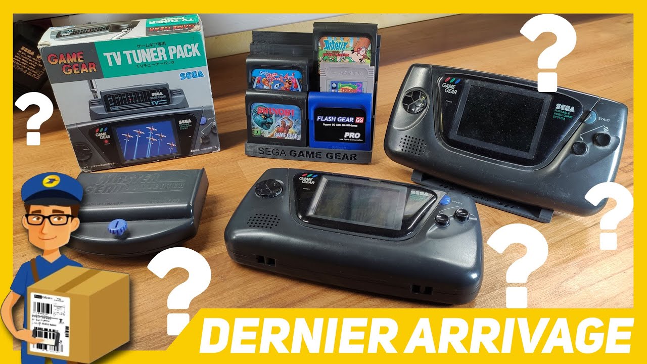SEGA Game Gear : accessoires à gogo !