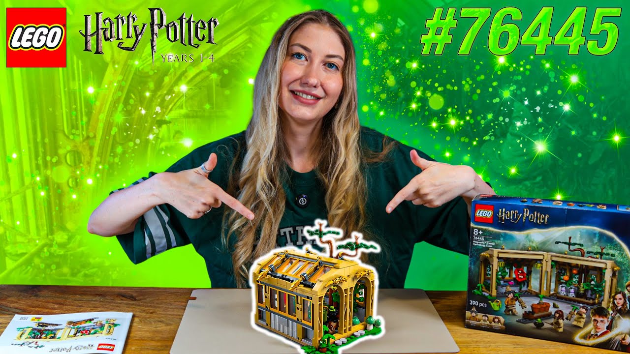 МАНДРАГОРЫ! 🌱 Обзор LEGO Гарри Поттер 76445: Урок травологии