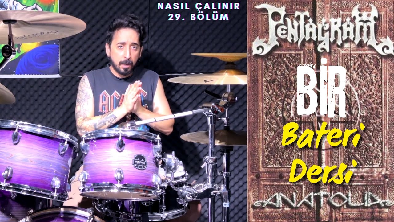 Bir (PENTAGRAM) Bateri Dersi - Nasıl Çalınır 29. Bölüm