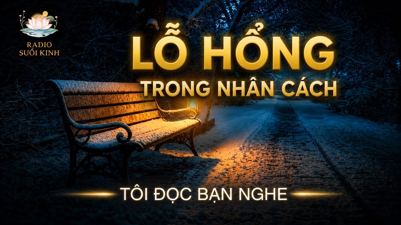 🍁LỖ HỔNG TRONG NHÂN CÁCH🍁TÔI ĐỌC BẠN NGHE 🍁RADIO SUỐI KINH