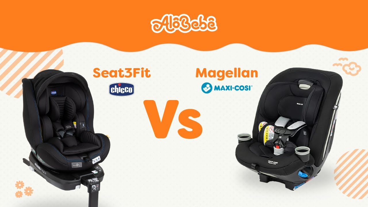 Comparativo entre as cadeirinhas para auto Magellan e Seat3Fit Air
