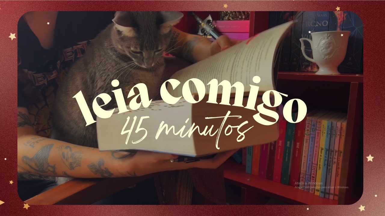 ⏰📖 leia comigo por 45 minutos (leitura concentrada/meditação) | Sonho de Estante